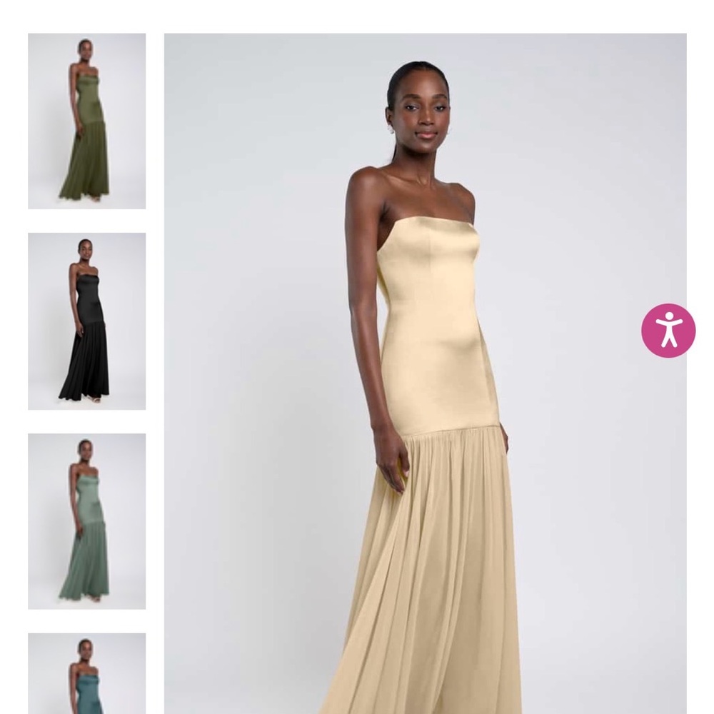 NWOT Strapless Bridesmaid Dress by Jenny Yoo